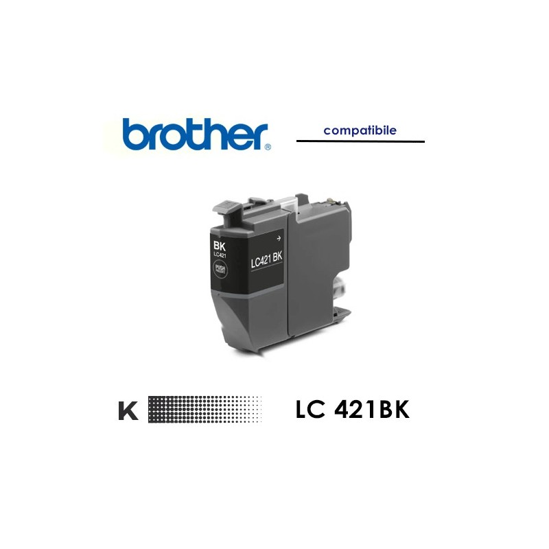 Brother LC421 Nero Cartuccia Compatibile